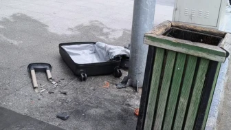 Şüpheli valiz paniği: Cadde trafiğe kapatıldı