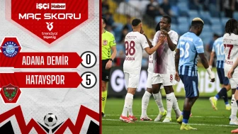 Hatayspor, Adana Demirspor deplasmanında 3 puanı 5 golle aldı
