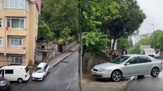 Üsküdar'da İETT otobüsü mazot akıttı: Çok sayıda araç kaza yaptı!