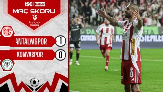 Antalyaspor, Konyaspor'u 1-0 mağlup etti!