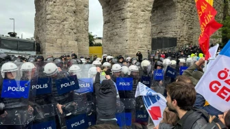 İstanbul'da 1 Mayıs kutlamalarında 384 kişi gözaltına alındı