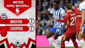 Premier Lig'de Brighton, şampiyon Liverpool'u devirdi