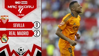 Real Madrid, Sevilla deplasmanında 2 golle kazandı!