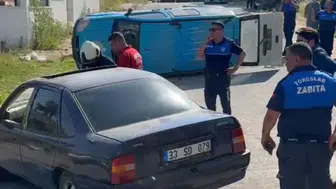 Mersin'de ehliyetsiz sürücü dehşet saçtı