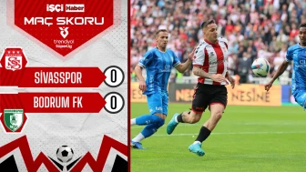 Sivasspor ve Bodrum FK, 0-0 berabere kaldı
