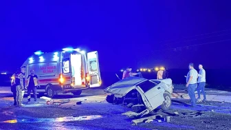 Şanlıurfa Siverek’te tır ile otomobil çarpıştı