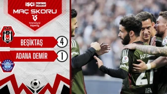 Beşiktaş, Adana Demirspor'u 4 golle geçti!