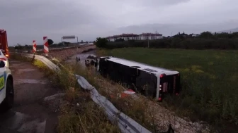Manisa'da korkunç kaza: 10 yaralı