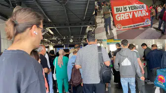 23 bin işçinin grevi İzmir’de ulaşımı vurdu