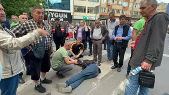 Çorlu’da yaya geçidinde feci kaza: Motosikletin çarptığı kişi hastaneye kaldırıldı