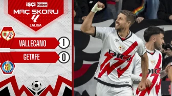 Rayo Vallecano, Getafe'yi tek golle geçti!