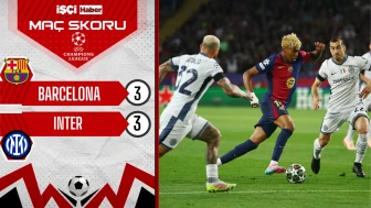 Barcelona-Inter maçında 6 gol var, kazanan yok!
