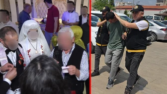 Hırsız düğüne davetli gibi girdi, takıları çaldı