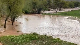 Kırıkkale'de sağanak yağış felaketi: Dereler taştı, tarım arazileri zarar gördü