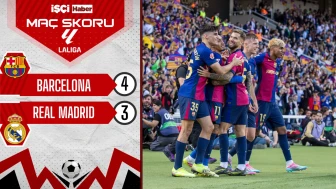 7 gollü El Clasico'da kazanan Barcelona!