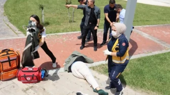Cebinde taşıdığı silah yüzünden canından oluyordu!