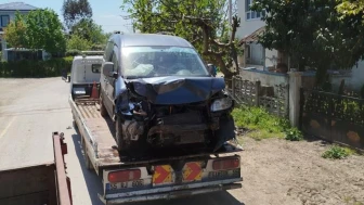 Samsun'da jandarma aracı ile otomobil çarpıştı: 1 ölü!