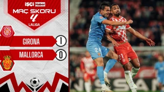 Girona, sahasında Mallorca'yı 1-0 mağlup etti!
