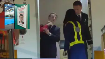 Fransa spor salonunda şoke eden afiş