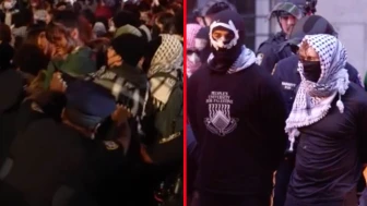 ABD'deki Columbia Üniversitesi’nde Filistin yanlısı protestoya müdahale: Onlarca gözaltı