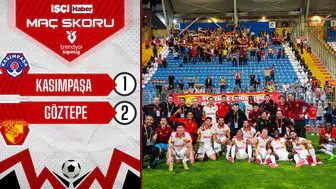 Göztepe, Kasımpaşa deplasmanında 2-1 kazandı!