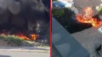 Arnavutköy'de bir fabrikada yangın paniği!