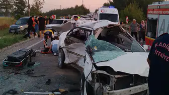 Osmaniye'de zincirleme kaza: 1 ölü, 6 yaralı