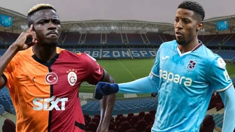Trabzonspor-Galatasaray maçının ilk 11'leri açıklandı