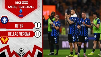 Inter, Hellas Verona'yı tek golle geçti!
