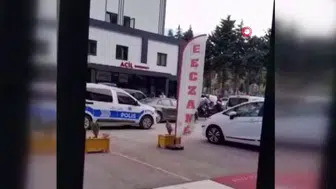 Amasya'da özel hastanede panik anları: Genç şahıs boğazına bıçak dayadı