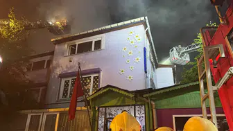 Sarıyer'de anaokulunda yangın çıktı! 2 kişi yaralandı