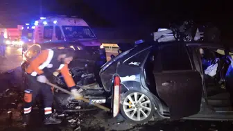 Beykoz'da 5 araç birbirine girdi: Çok sayıda yaralı var!