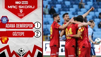 Göztepe, Adana Demirspor deplasmanında sürprize izin vermedi!