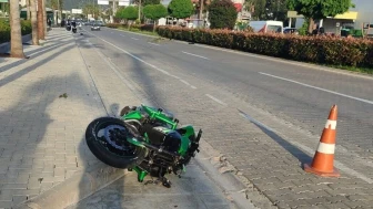 Marmaris'te motosiklet kazası
