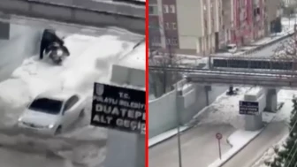 Ankara'da sel ve dolu felaketi: Evleri su bastı