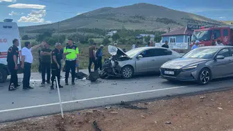 Kahramanmaraş’ta korkunç kaza! İki araç çarpıştı: 6 yaralı