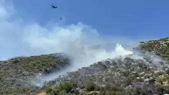Antalya'da iki ilçede orman yangını!