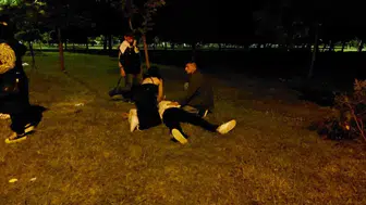Konserde bıçaklı kavga!