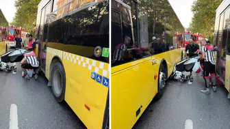 Eyüpsultan’da peş peşe motosiklet kazası! İETT otobüsleri iki ayrı kazaya karıştı