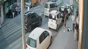 Sokak ortasında dehşeti yaşadı