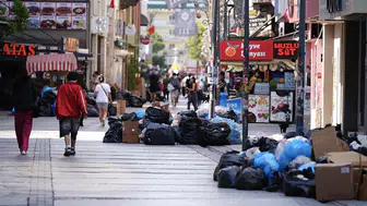 İzmir’de temizlik ve ulaşım durma noktasında!