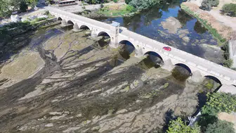 Tunca Nehri susuz kalıyor: Su seviyesi kritik seviyeye indi