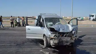 Aksaray'da YKS giden aile kaza yaptı