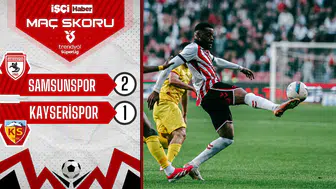 Samsunspor, Kayserispor karşısında pes etmedi!