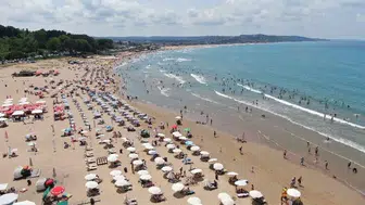 Sinop'ta bayram tatilcilerine hayati uyarı: Rip akıntısına dikkat!
