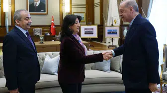 Cumhurbaşkanı Erdoğan'dan Pervin Buldan'a tebrik telefonu