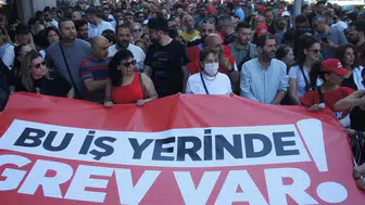 İzmir'de grev 7. gününde