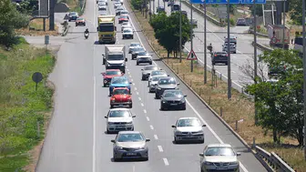 Tekirdağ-İstanbul yolunda bayram dönüşü yoğunluğu
