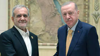 Cumhurbaşkanı Erdoğan ile İran Cumhurbaşkanı Pezeşkiyan görüştü