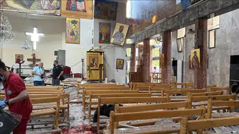 Şam’da kilisede patlama